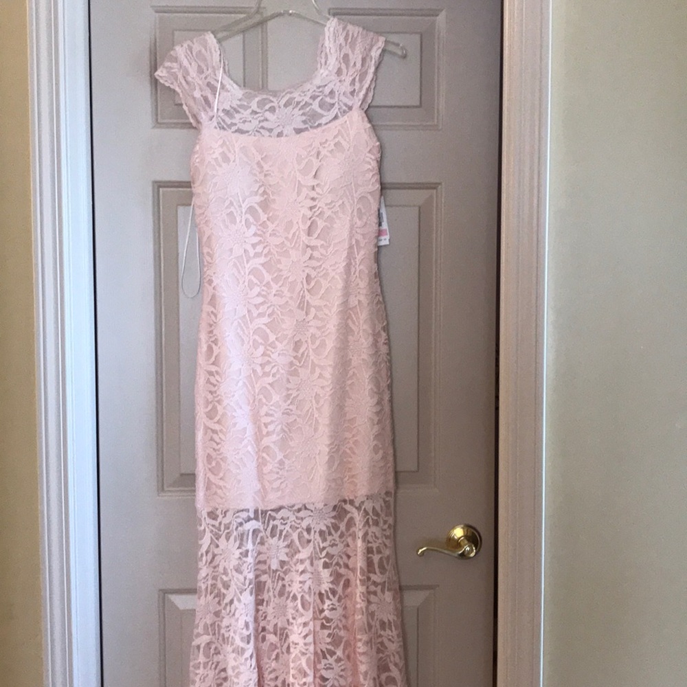 Lace Pink Dress